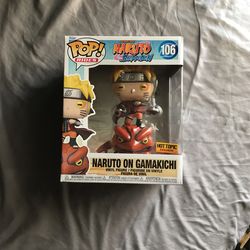 Naruto on Gamakichi Funko POP