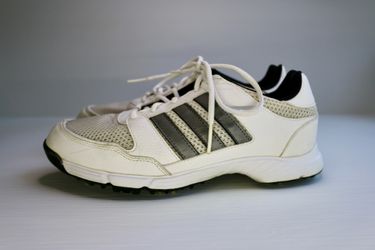 Adidas Golf Shoes Men's Size 8 White Lace up