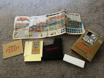 The Legend of Zelda Nintendo NES complete