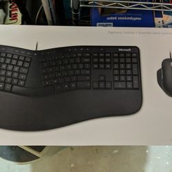 New Microsoft Ergonomic Desktop