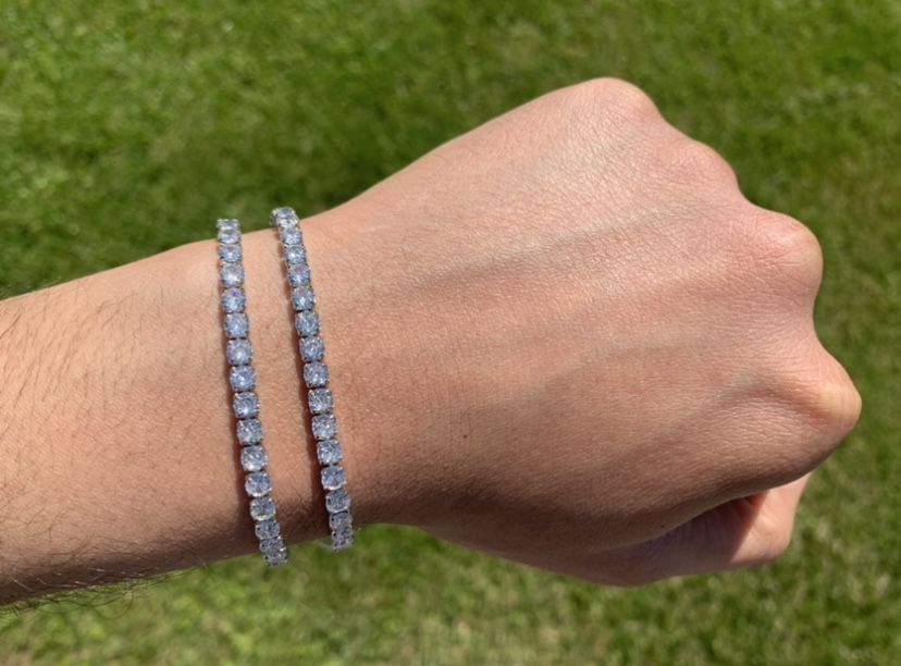 Premium Tennis Bracelet 4mm Men’s Women’s