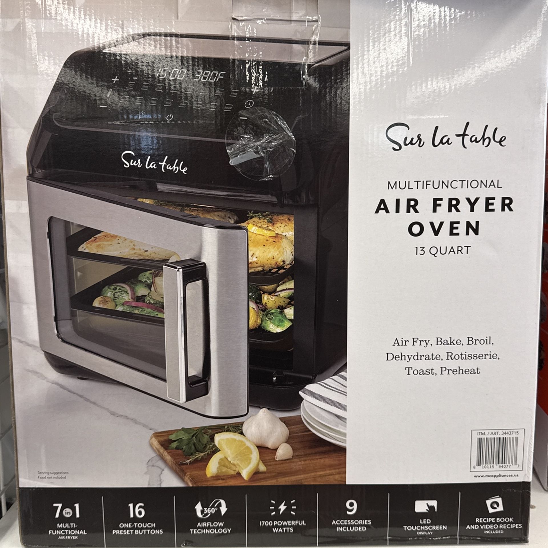Sur La Table Air Fryer Oven