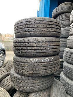 Vendo 4 Llantas Usadas 215 55 17