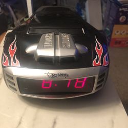 Hot Wheels Slammer Alarm Clock 