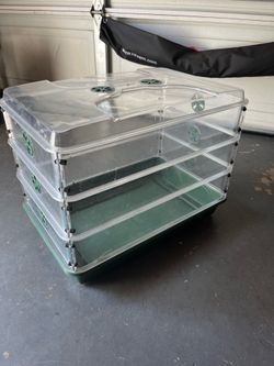 EarlyGrow Oversized Seed Starting Propagator Greenhouse – Complete