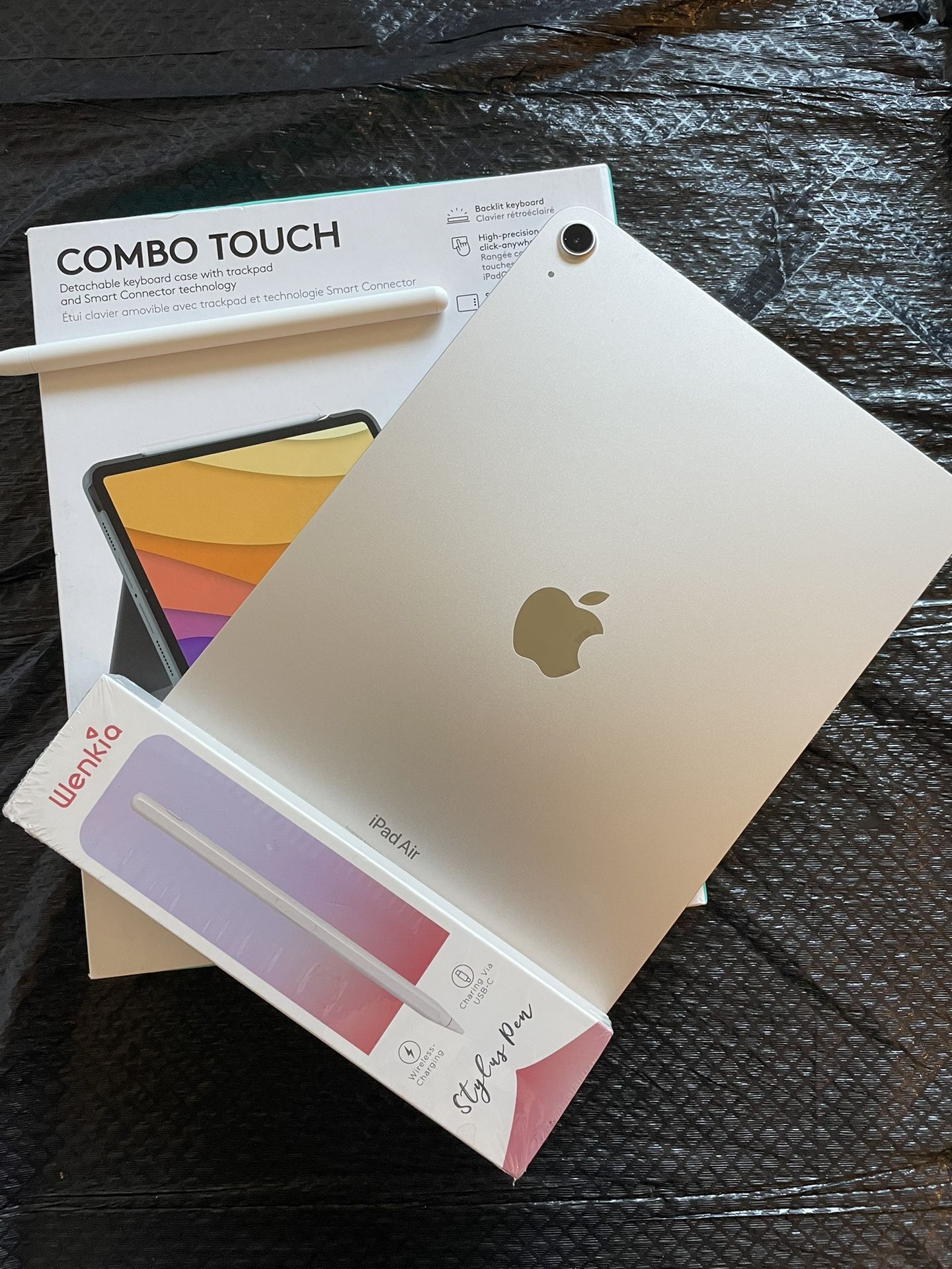 Apple IPad Air 11” ( M2 chip / 2024 Model) 512GB / 1TB with pen, Logitech keyboard & Accessories