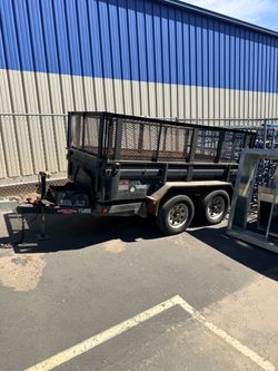 6x10 dump trailer