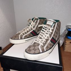 Mens Gucci Shoes Tennis 1977 high tops Sneakers 