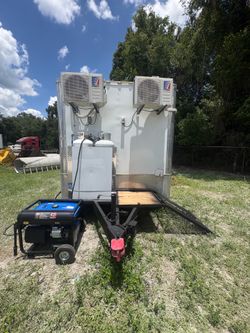24’ Food Trailer Concession with Approved Floor Plan