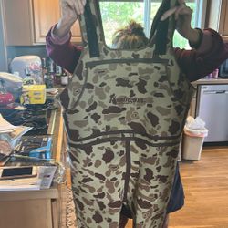 Insulated Full Men’s Waders Used Two Times 