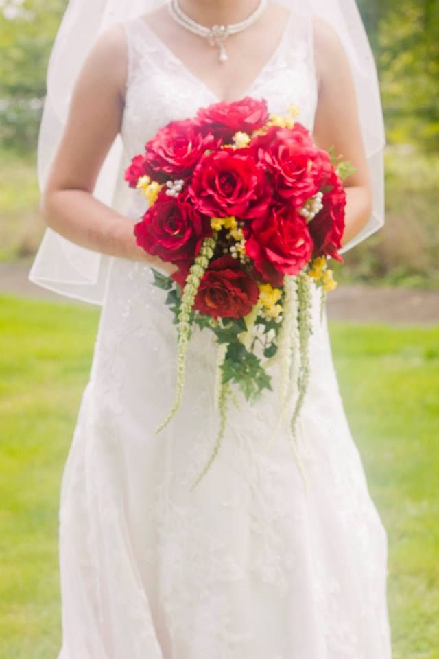 Faux wedding bouquet