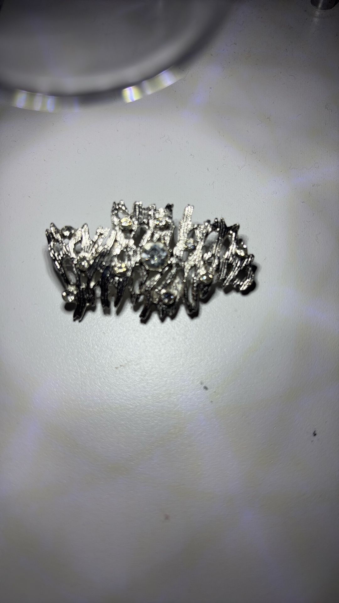 11 Stones Silver Pendant