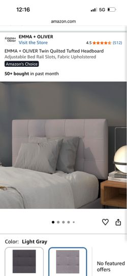 Twin Upholstered Headboard