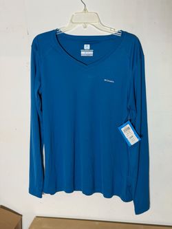 Columbia River Chill Omni-Freeze Zero Shirt Women’s XL NWT Blue XK0774-498