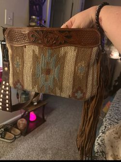 Myra Bag western Fringe Crossbody Purse