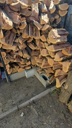 Split Mesquite firewood