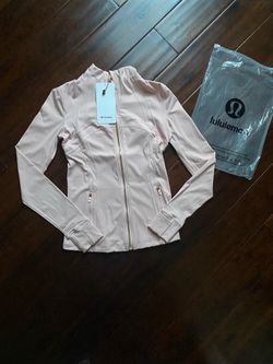 Pink Lululemon Define Jacket Size 6