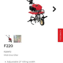 Honda Rotary Tiller F220