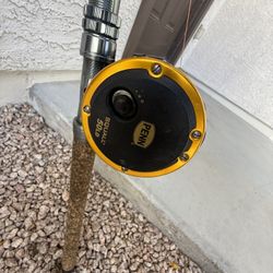 Whisker Seeker Penn Squall Fishing Rod Fishing Reel