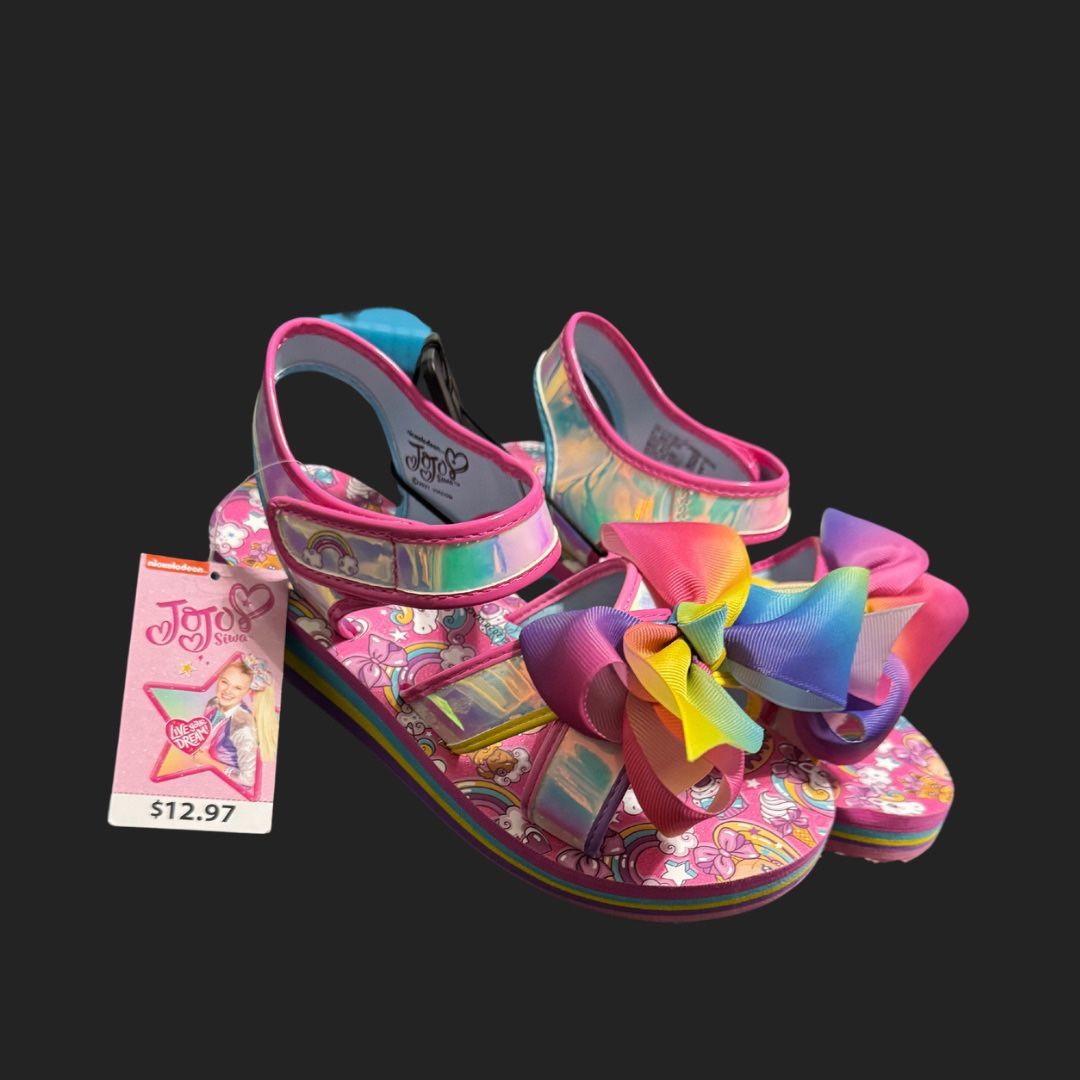 Nickelodeon Jojo Siwa Bow EVA Wedge Sandal (Little Girls & Big Girls)