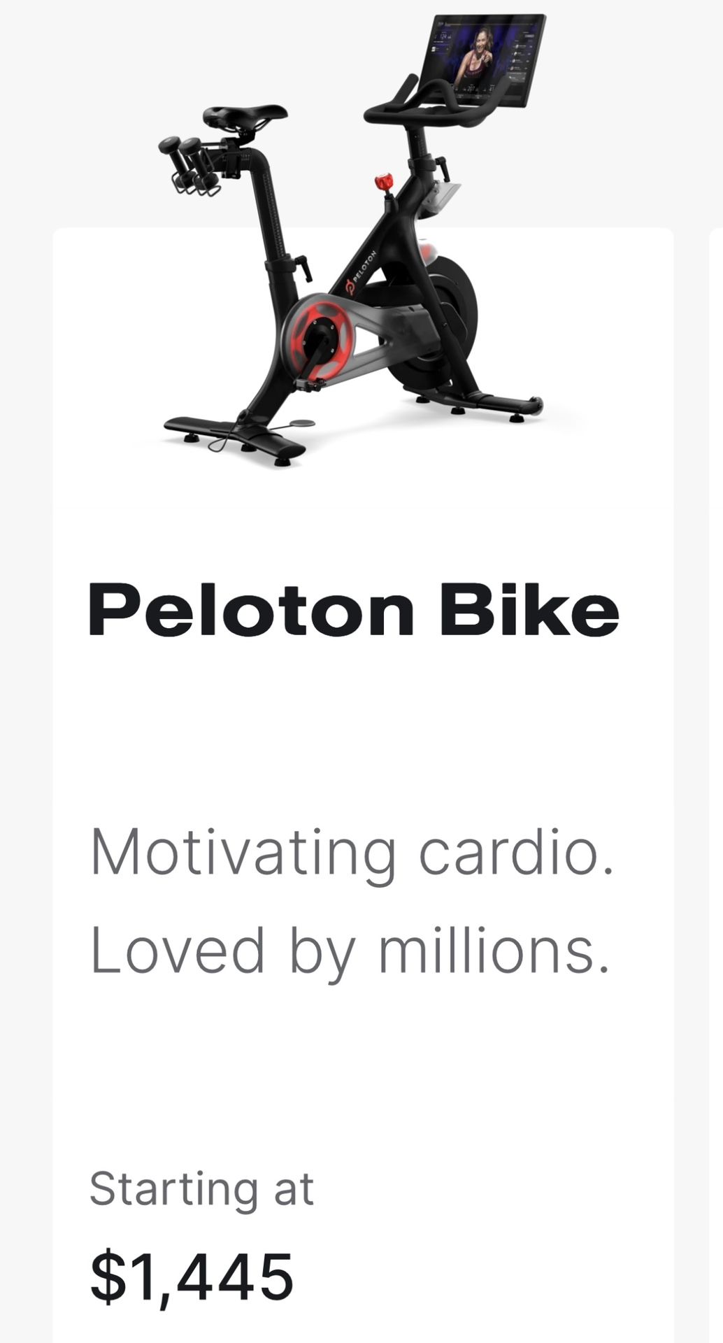 Peloton Bike