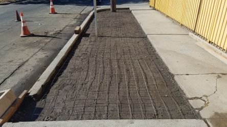 finish concrete..