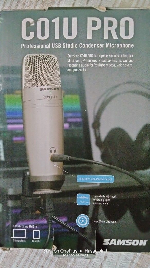 Samson USB Studio Microphone