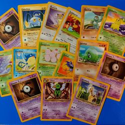Vintage Pokemon Cards 