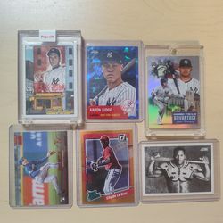 6 Card Baseball lot