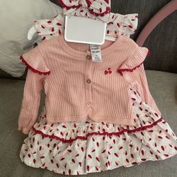 Baby Girl Valentine Day Outfit