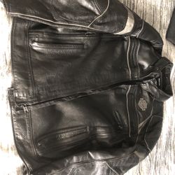 Harley Davison Leather Jacket/True Religion-3X(Super Good condition)