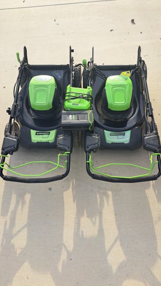 Greenworks 80v Self Propelled Electric Lawnmowers