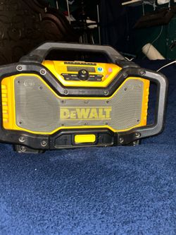 Dewalt jobsite speaker