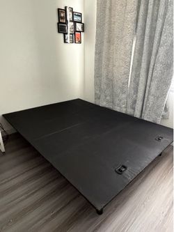Queen Bed Frame Black Adjustable