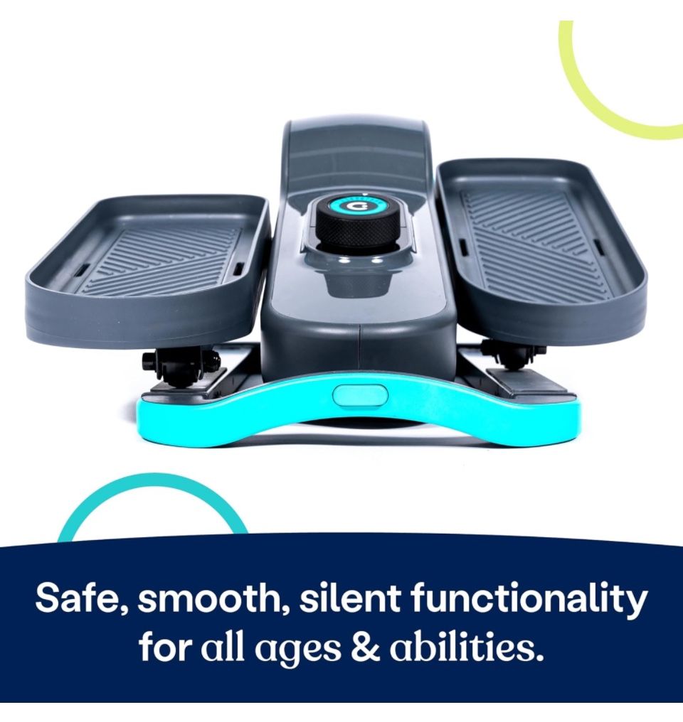 Cubii GO Under Desk Elliptical Bike Pedal Exerciser, with LCD