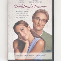 The Wedding Planner - DVD By Jennifer Lopez,Matthew McConaughey - VERY GOOD
