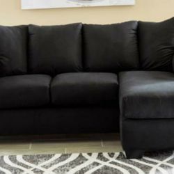 Black Sectional - Brand New