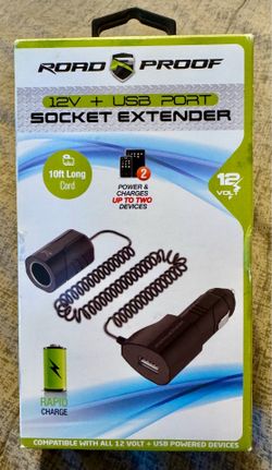 Road Proof Socket Extender For A Car