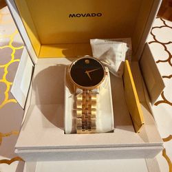 Swiss Movado Gold Watch
