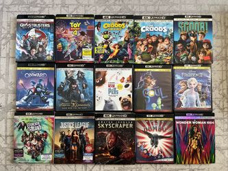 4K Movies $9 each or 3 for $25
