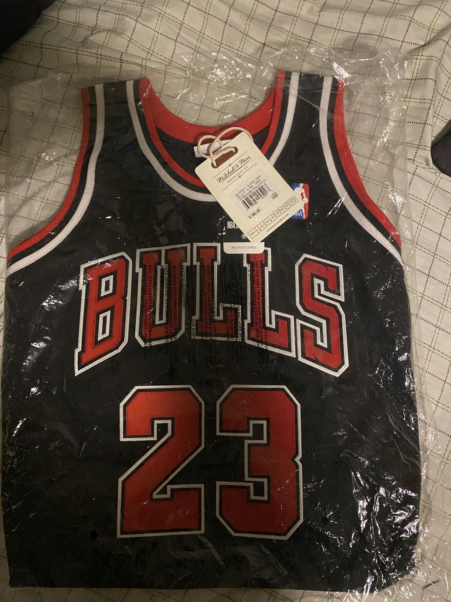 Michael Jordan Classic Hardwood NBA Authentic Alternate Jersey