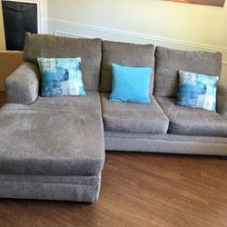 Grey Couch 89” 