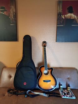 Washburn Guitar Set (Acoustic Electric)
