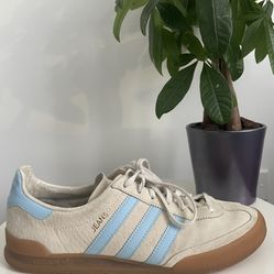 ADIDAS ORIGINALS JEANS "CLEAR SKY" CHALK WHITE BLUE GUM4 | MEN 10.5