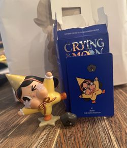 Cry baby.   Crying to the moon series