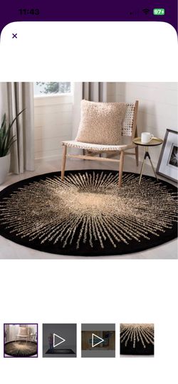 10” Round Rug