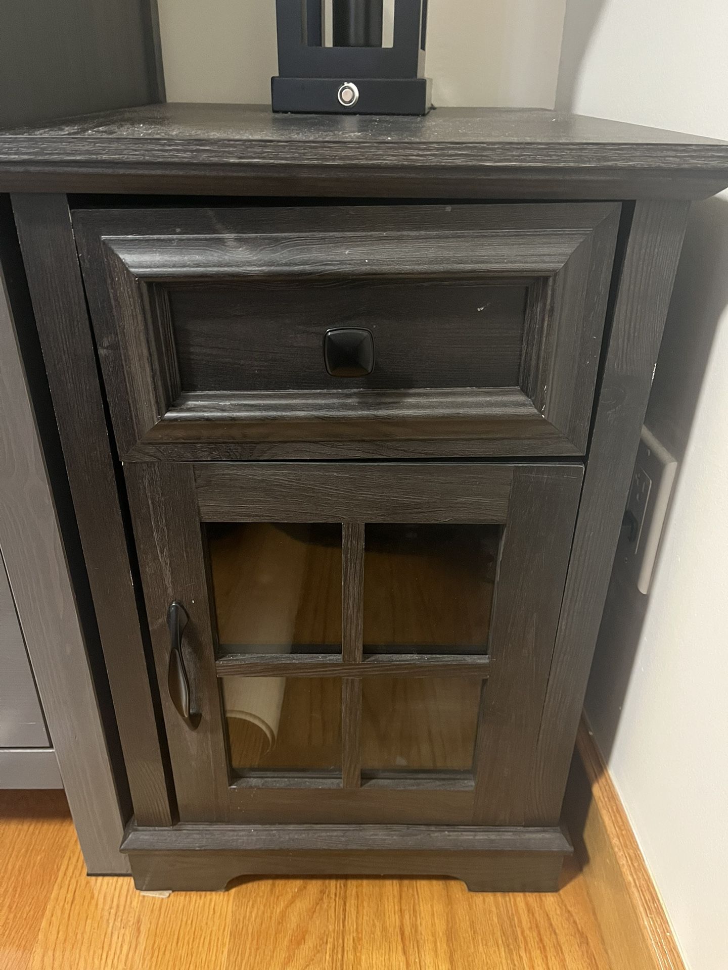 End Table with Charging Station