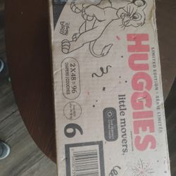 Huggies Diapers  96 Pack Size 6