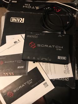 RANE SCRATCH LIVE $200.00