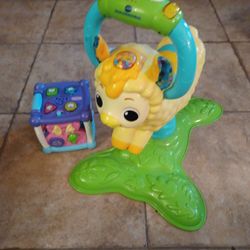 Vtech Llama Bounce N Learn With A Vtech Activity Cube